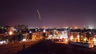 Syria says missiles fired from Israeli-held territory at Damascus