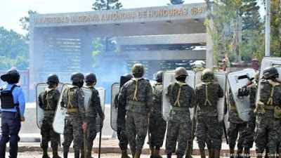 Organizaciones de DD.HH. rechazan represión a protestas en Honduras