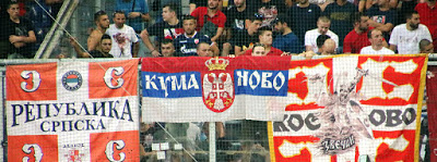 Angriffe durch Rechtsradikale Fans von Roter Stern Belgrad