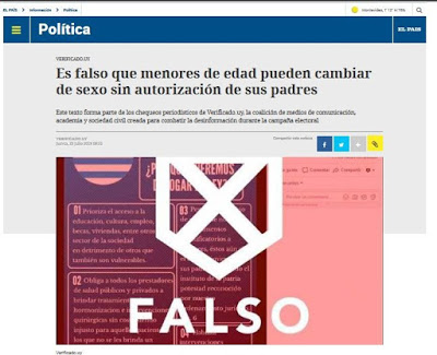 Mentiras y medios: auge de la mentira como “verdad objetiva” Un sitio uruguayo de “verificación” de noticias que empieza mal