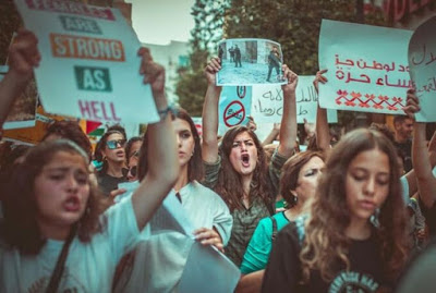 Protesta ovunque: «Donne libere in Palestina libera»
