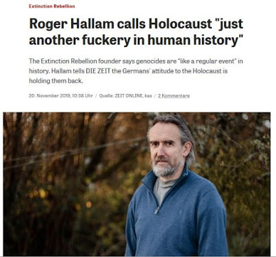 The Left is from Jerusalem The Roger Hallam case, accused of “trivialising the Holocaust”