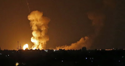 Nuovo bombardamento aereo israeliano contro la Striscia di Gaza