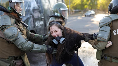 What is behind state violence in Chile?