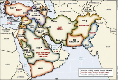 Plans for Redrawing the Middle East: The Project for a “New Middle East”