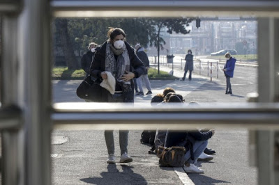 In virus response, ‘invisible’ workers take back the scene in Italy