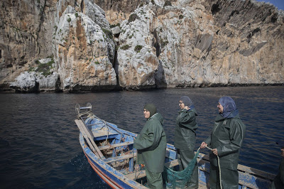 AP PHOTOS: Moroccan fisherwomen venture into man’s realm