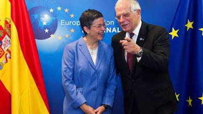 Pour ce qui est des courbettes au Maroc, la ministre espagnole Gonzalez Laya surpasse son prédécesseur Josep Borrell Mai sahraoui : chronique des événements courants
