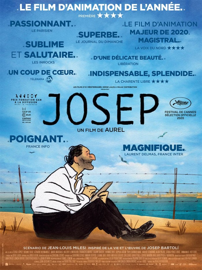 Josep, la película de Aurel: ¿homenaje a un republicano español o a un dibujante de Charlie?