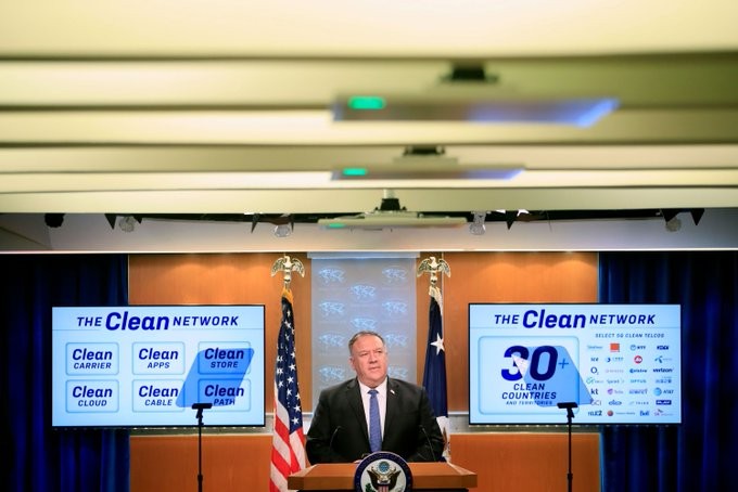 The double de-coupling: the U.S. Clean Network programme